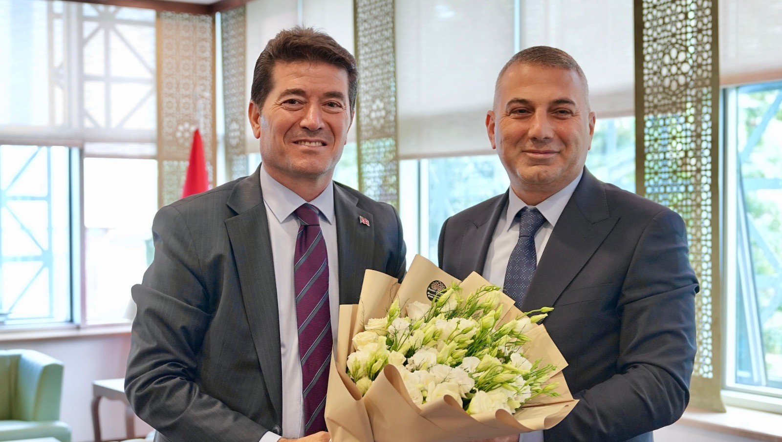 BAŞKAN KAYA, KAYMAKAM KOTAN’A