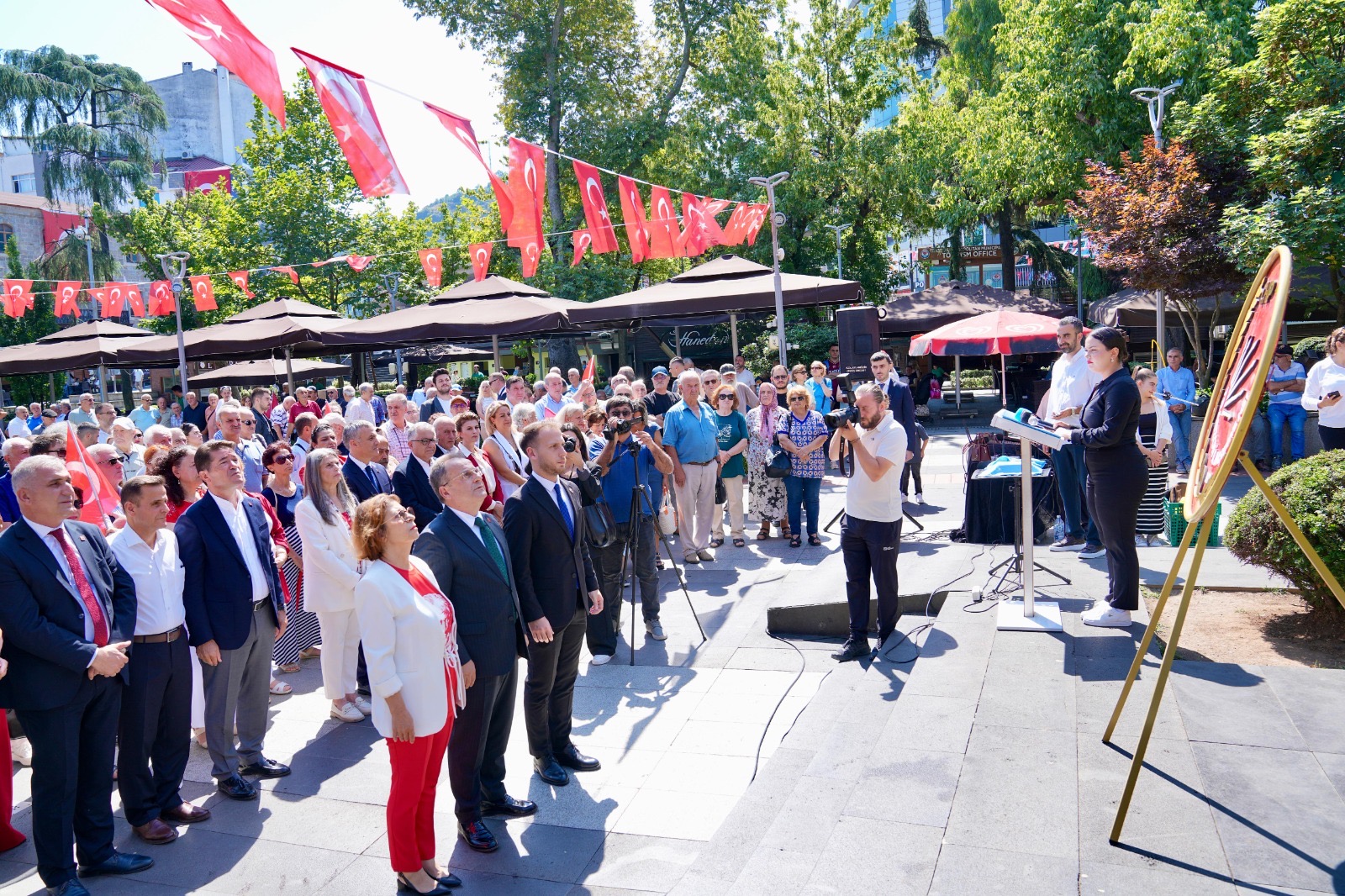 BAŞKAN KAYA, 30 AĞUSTOS ZAFER BAYRAMI KUTLAMALARINA KATILDI