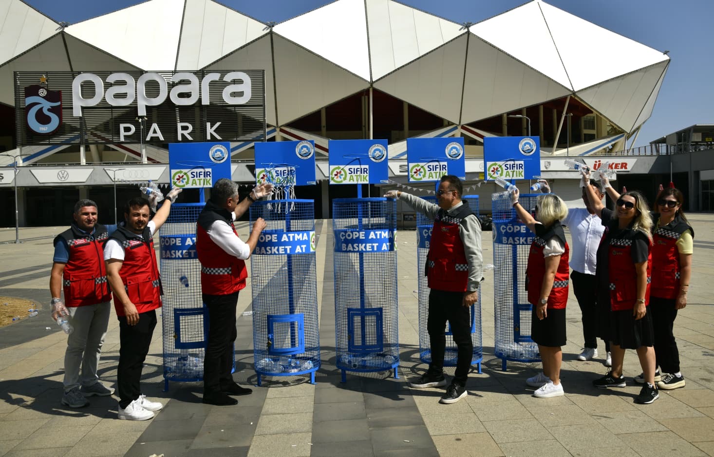 ORTAHİSAR BELEDİYESİ’NDEN TARAFTARA ÇAĞRI: ‘ÇÖPE ATMA, POTAYA AT!’