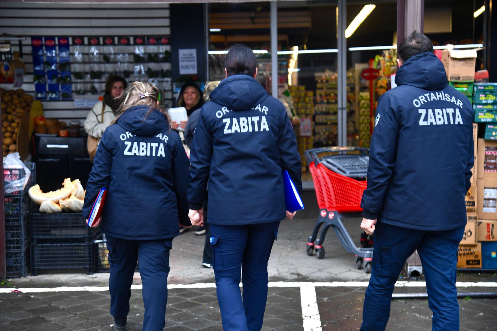 ORTAHİSAR ZABITASI, RAMAZAN ÖNCESİ GIDA İŞLETMELERİNİ DENETLİYOR