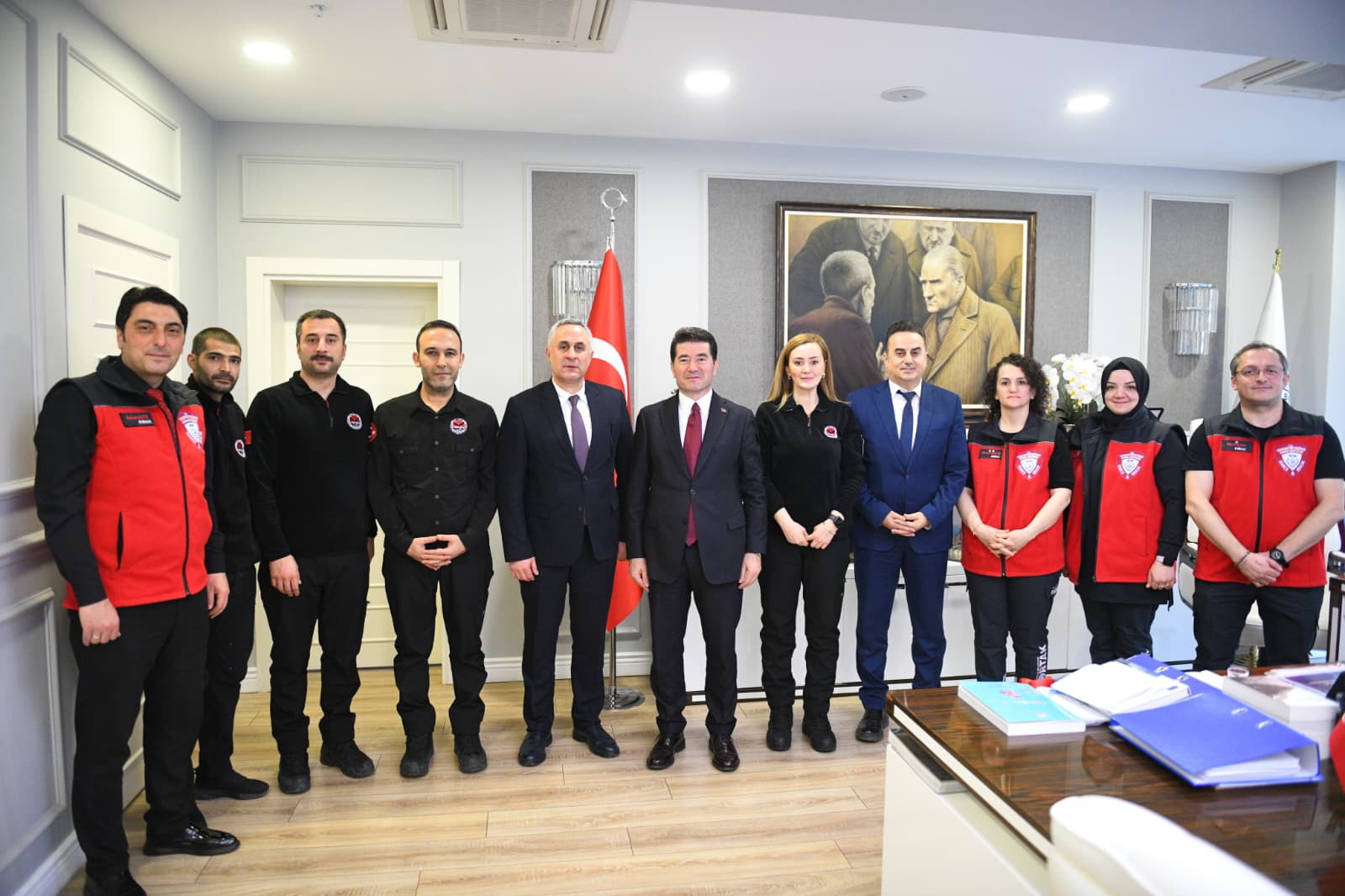 ORTAHİSAR BELEDİYESİ, KARTAL BELEDİYESİ İLE AFET YÖNETİMİNDE İŞBİRLİĞİ YAPACAK