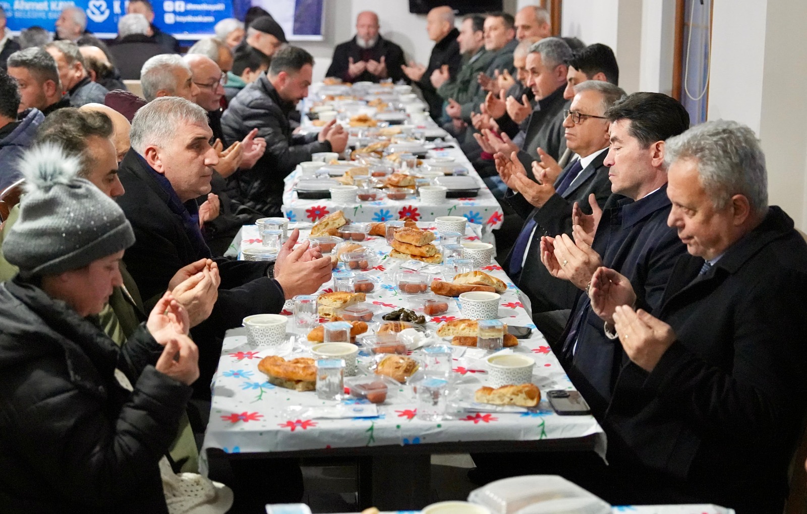 BAŞKAN KAYA, AKOLUK’TAKİ MAHALLE İFTARINA KATILDI