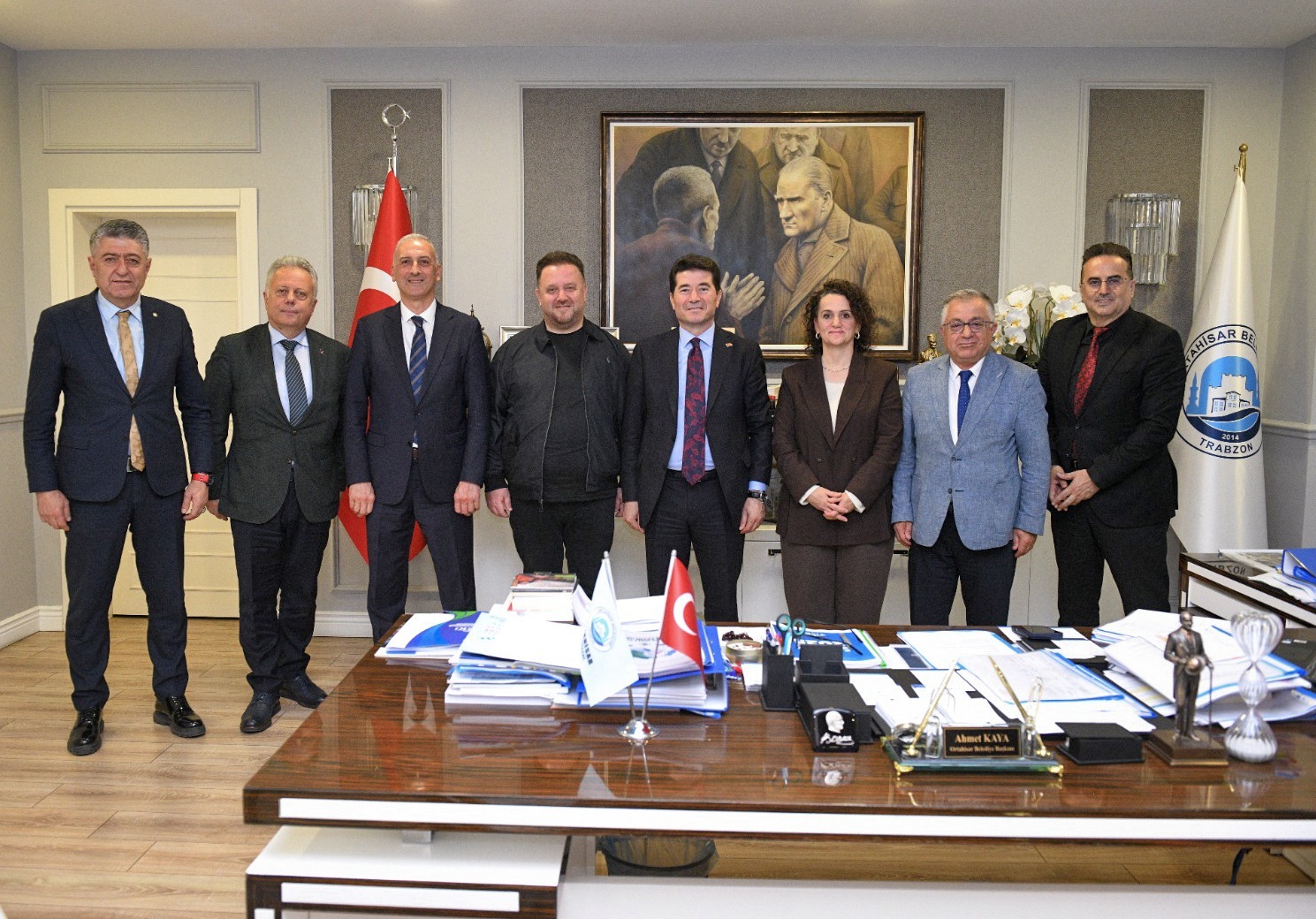 BAŞKAN KAYA, EKİBİYLE ‘GÜÇLÜ BİR ORTAHİSAR’ MESAJI VERDİ