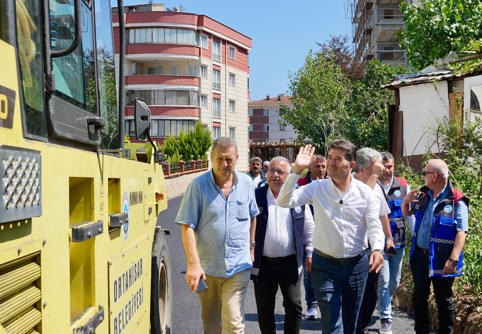 ORTAHİSAR’DA YOLLARDA KALİTE, ULAŞIMDA KONFOR ARTIYOR